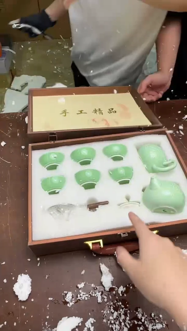 瓷片云间茶具清货商品链接