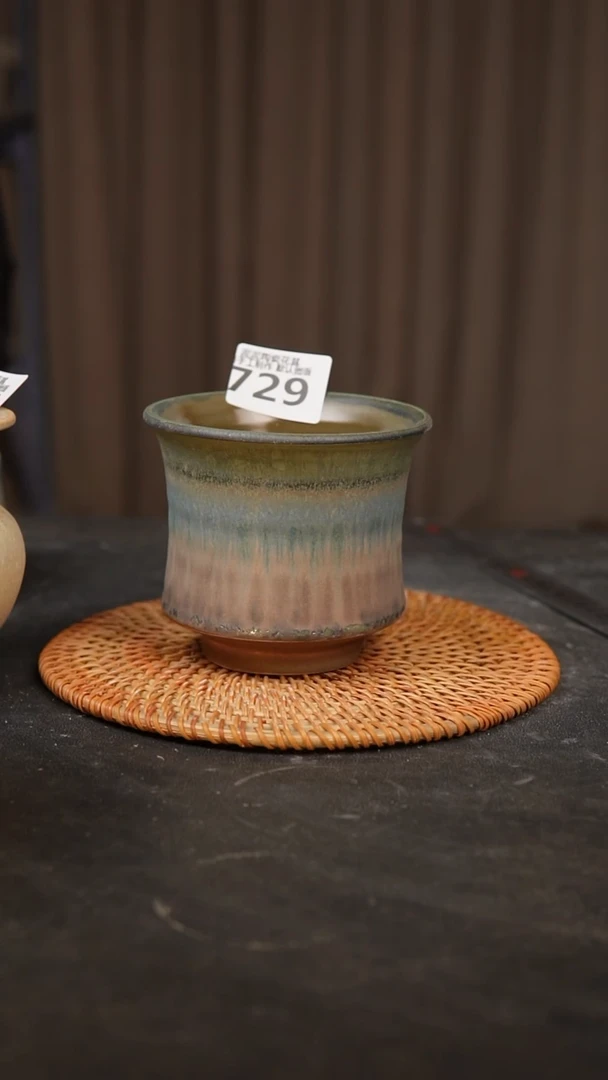 【闪购商品】瓷片泥泥多肉陶瓷花盆