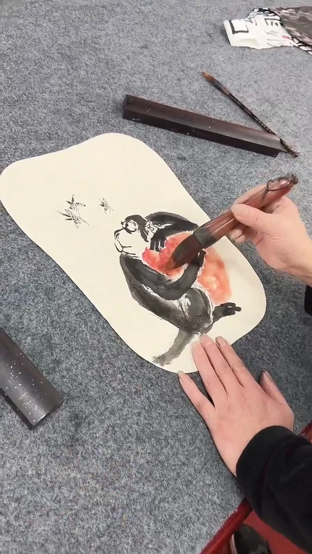 国画周大拙/国画/画心