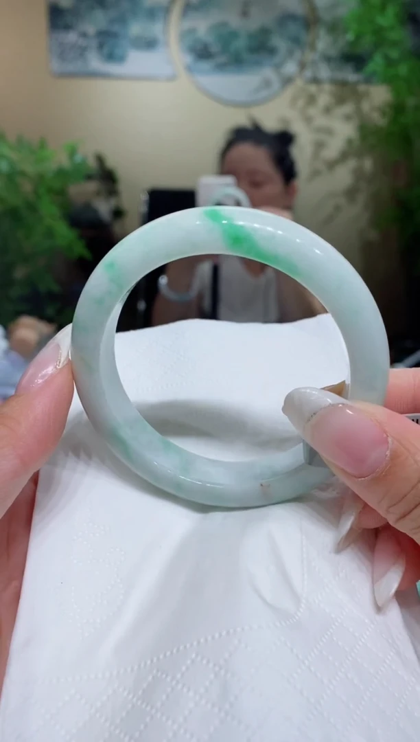 未镶嵌手镯翡翠圈口55.8