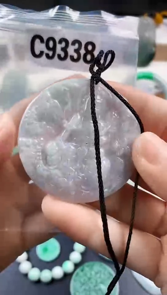 颈饰未镶嵌翡翠天然翡翠吊坠挂件