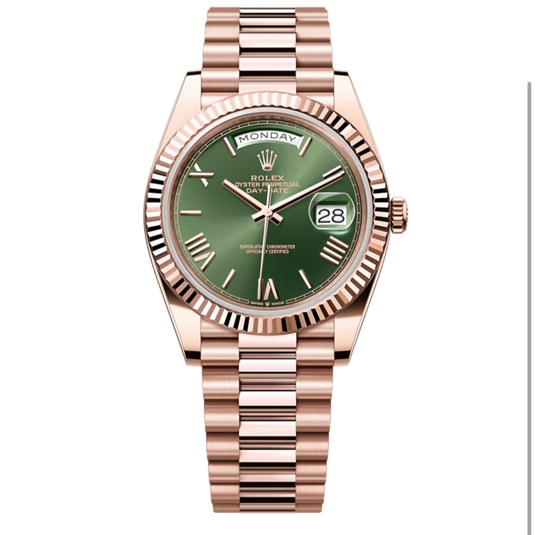 95新 Rolex/劳力士 /全套/型号/228235-0025橄榄绿