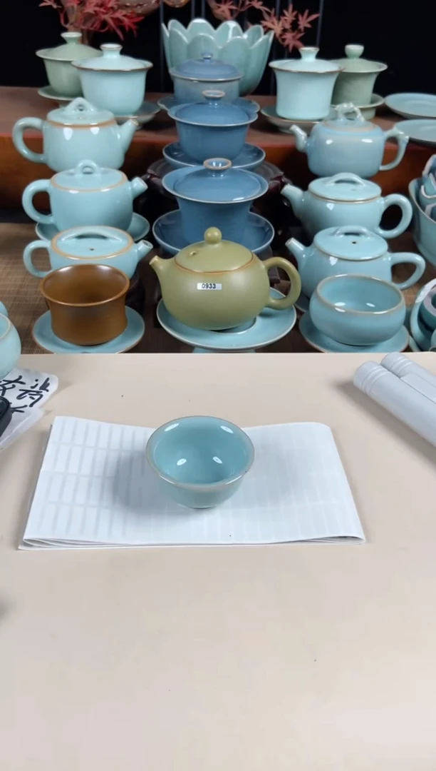 【闪购商品】其他微瑕一口杯原矿釉汝瓷客人杯