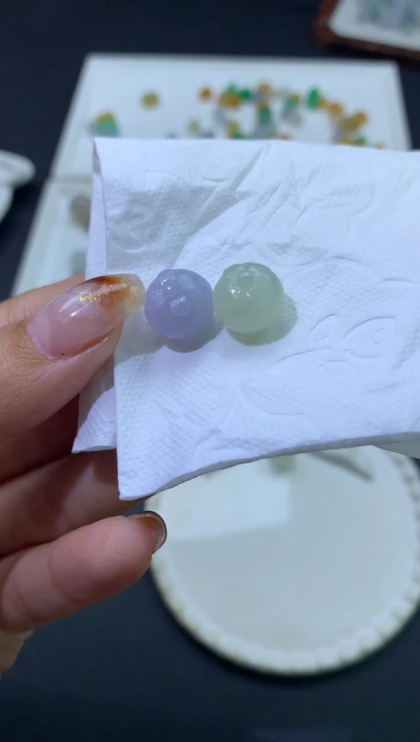 【闪购商品】定制翡翠未镶嵌珠2