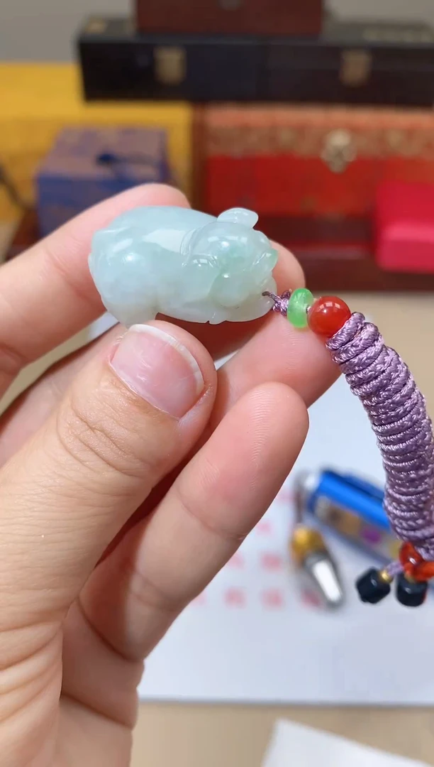 【闪购商品】翡翠颈饰未镶嵌天然A货翡翠