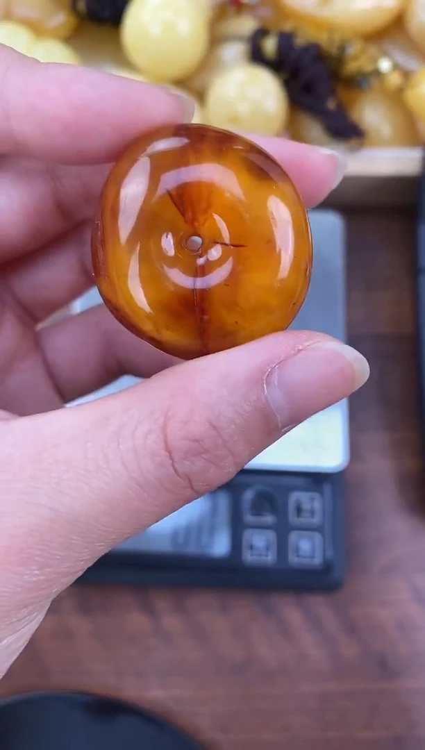 裸石琥珀未镶嵌天然琥珀蜜蜡