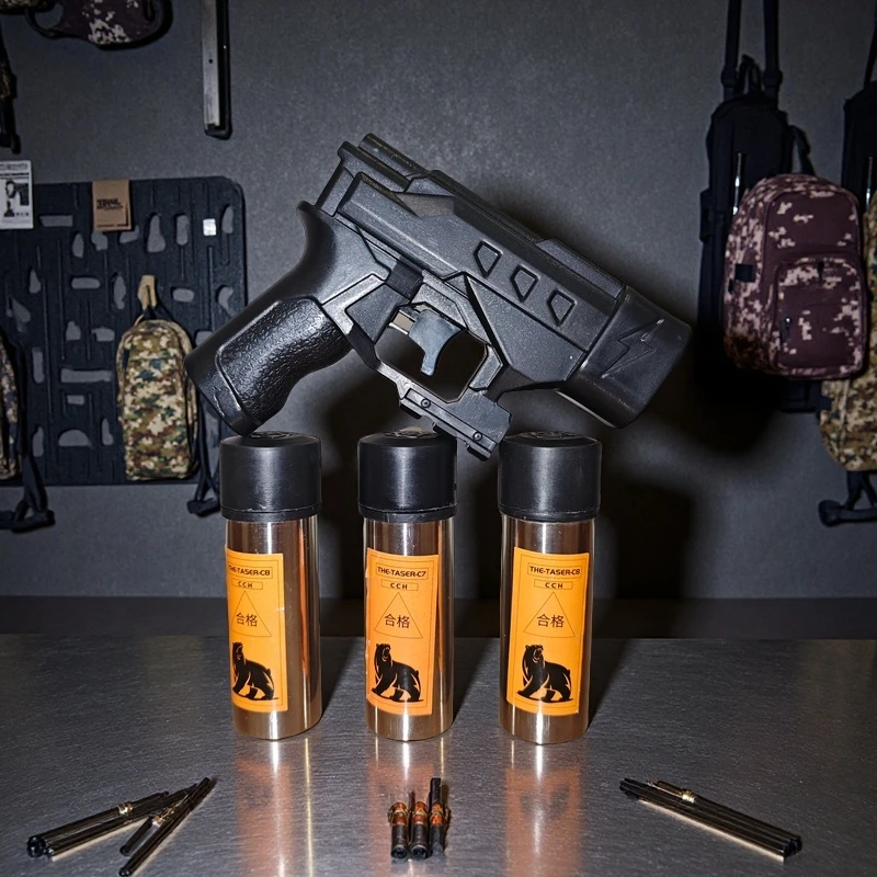 新式户外小型车载便携式合法家用防护随身用品工具车用灭火防暴枪