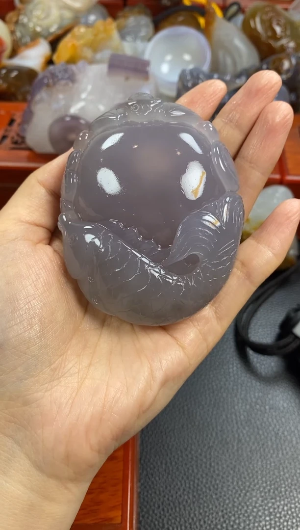 未镶嵌手把玛瑙/玉髓清**月1