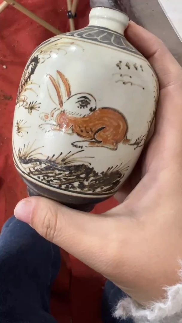 瓷片摆件把件888888