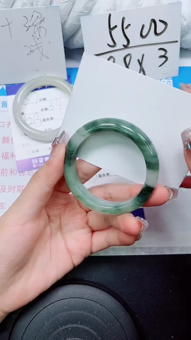【闪购商品】石英质玉手镯未镶嵌S88-52/53