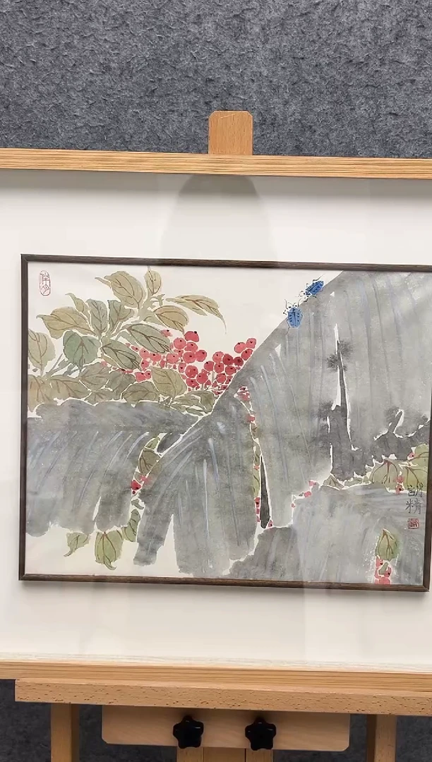 国画邹训精-1.2平尺-国画作品