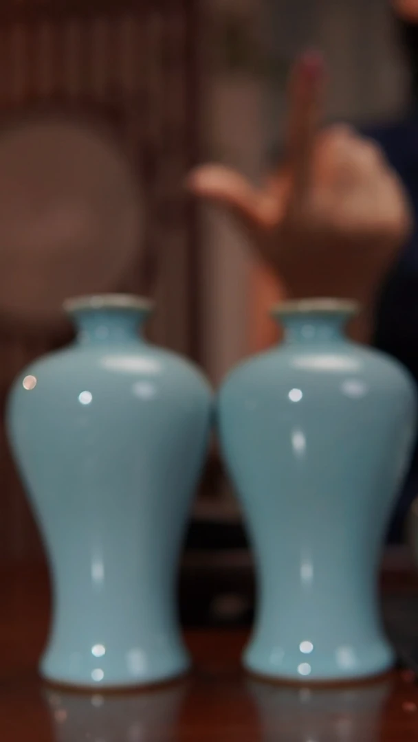 瓷片原产地原矿釉汝瓷微瑕