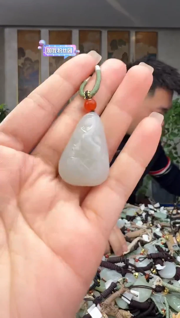 颈饰未镶嵌和田玉拍一发一多样性发货