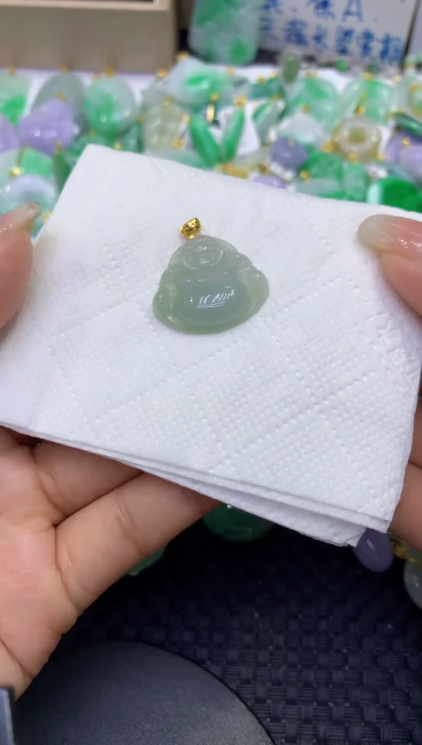 颈饰未镶嵌翡翠天然缅甸A货翡翠