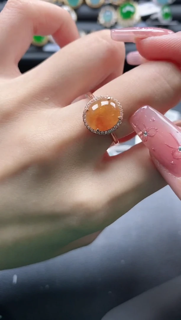 【闪购商品】翡翠戒指银S925镶嵌1111