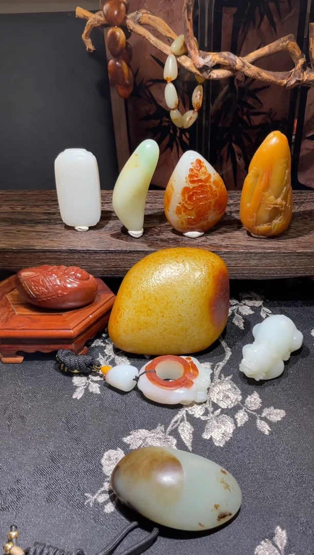 和田玉（糖玉）未镶嵌挂件小**凉456645