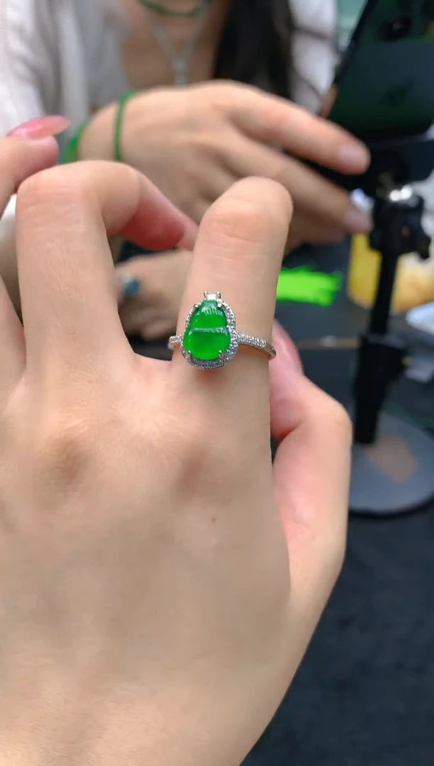 翡翠未镶嵌颈饰天然A货翡翠