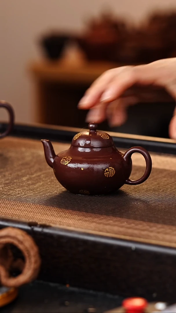 茶杯紫砂原矿紫砂壶