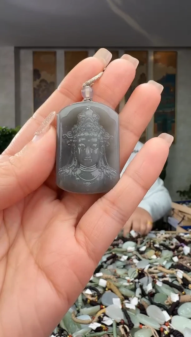 颈饰未镶嵌和田玉拍一发一多样性发货