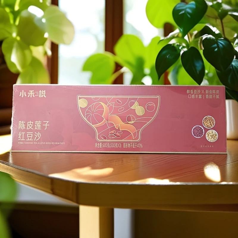 600g*3盒（共9碗）-陈皮莲子红豆沙【保质期到2025年7月11日】