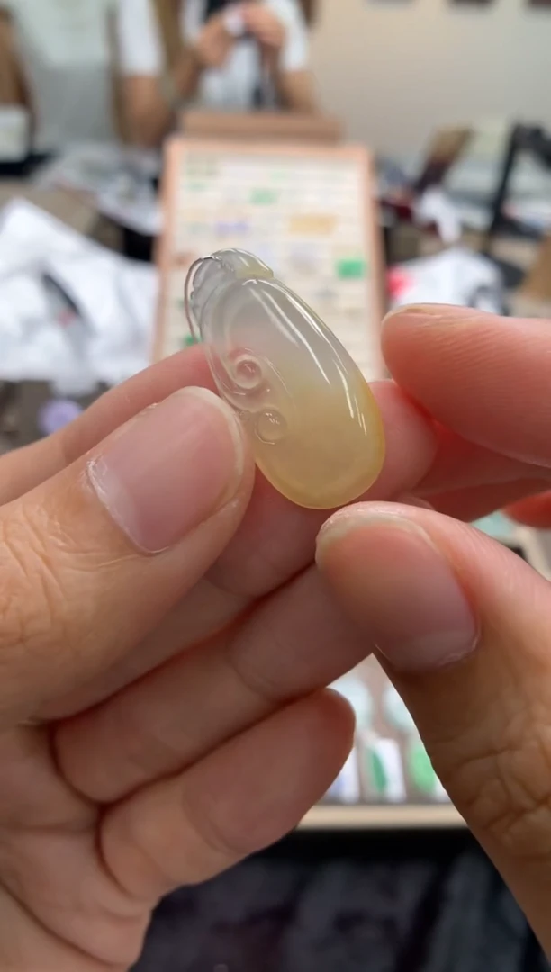 颈饰未镶嵌翡翠如意