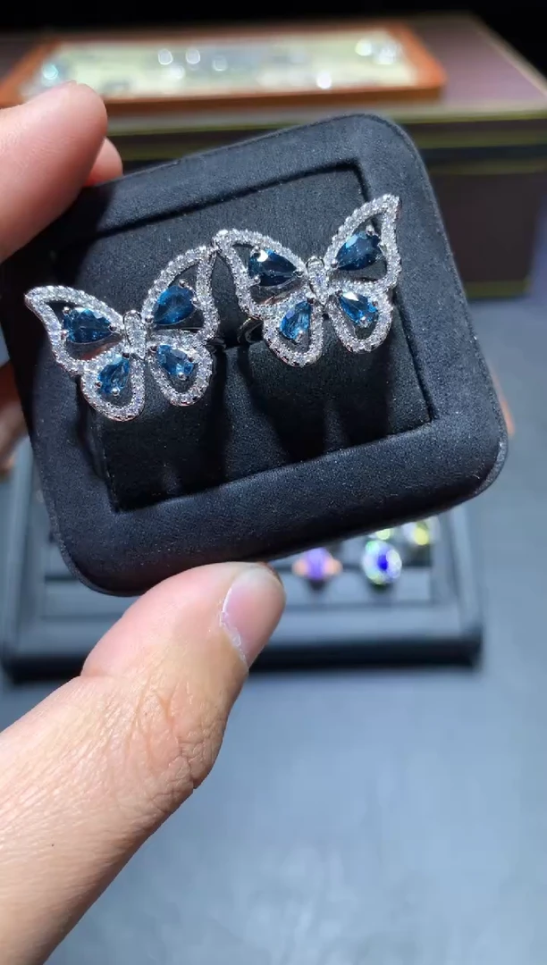 【闪购商品】托帕石戒指未镶嵌K41【多样性发其一】