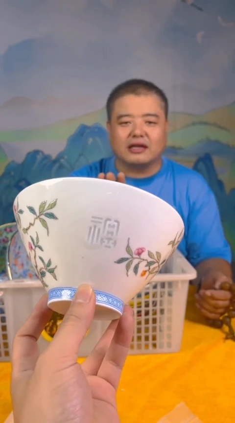 摆件景德镇陶瓷青花摆件51