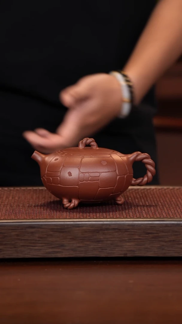 茶壶紫砂古*熊徐壶记精品紫砂壶