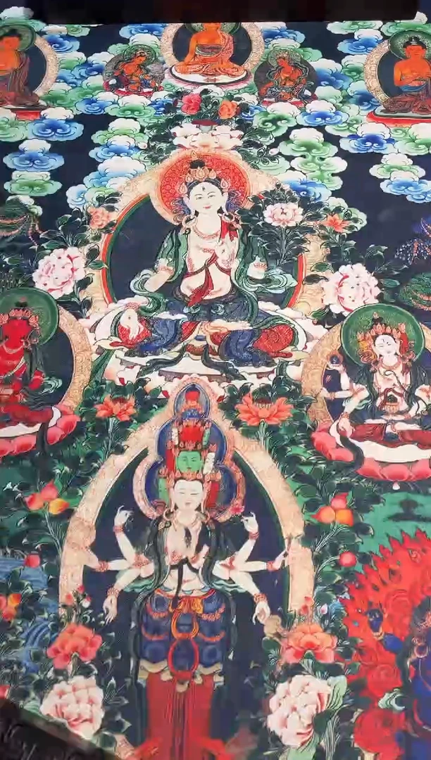 卷轴画天天的唐卡tk160