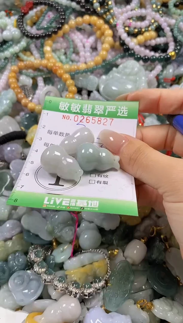 翡翠未镶嵌颈饰闪购0265827多样性发其一