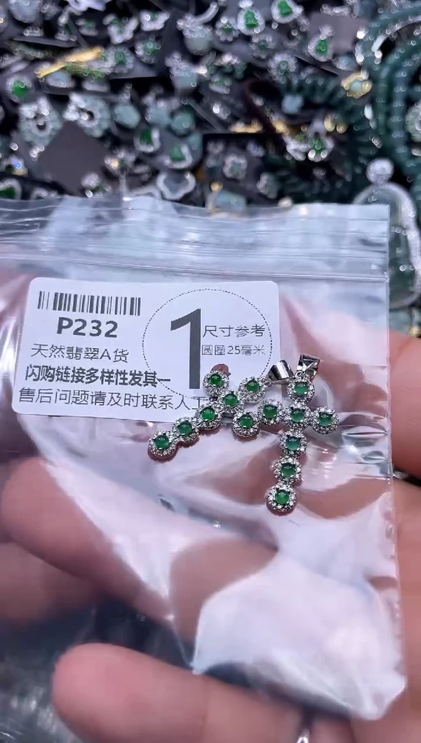 【闪购商品】翡翠颈饰未镶嵌P232多样性发其一