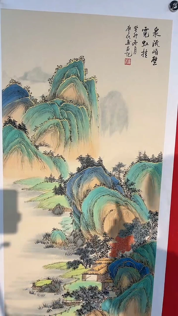 国画廖化老师国画作品