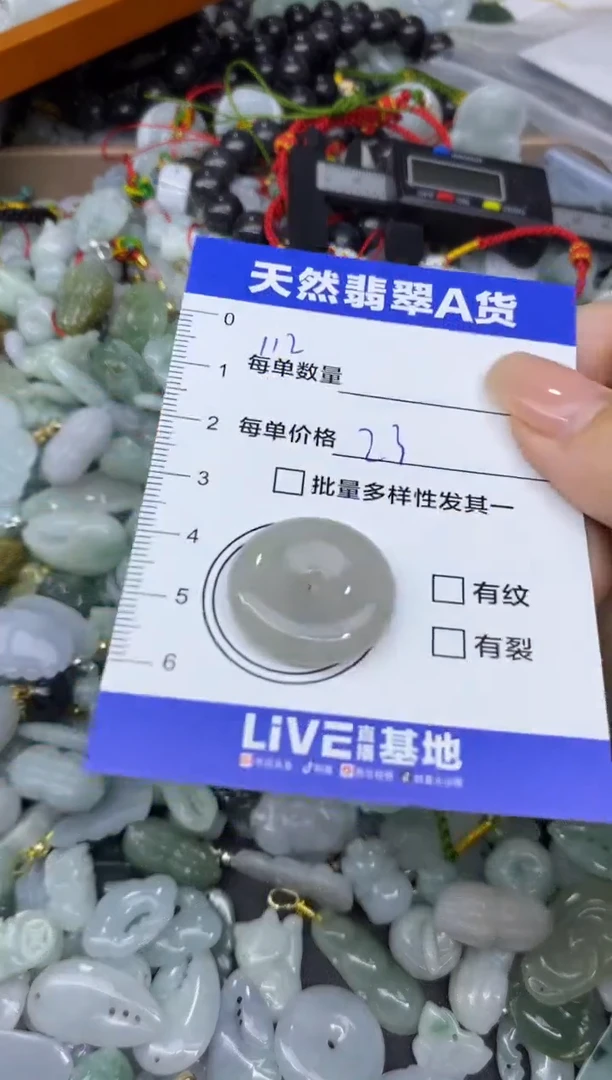 颈饰未镶嵌翡翠天然翡翠A货批量多样性发一件