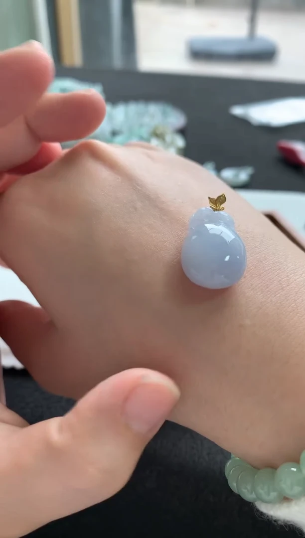 未镶嵌挂件翡翠翡翠挂件F1642-418