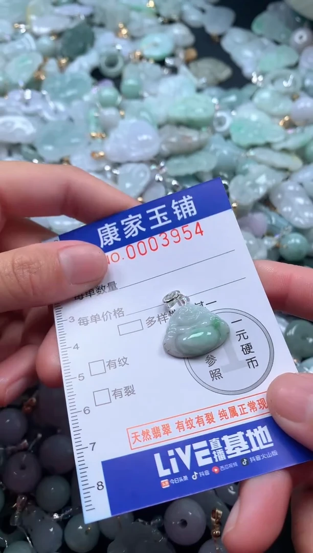 颈饰未镶嵌翡翠3954