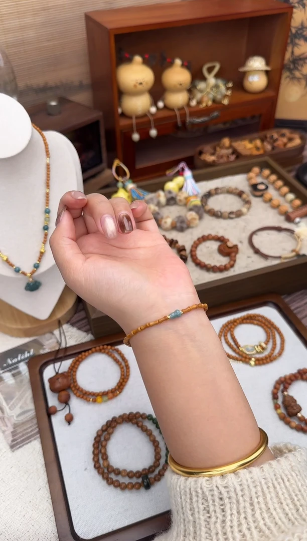 非金属绒毛竹节单圈