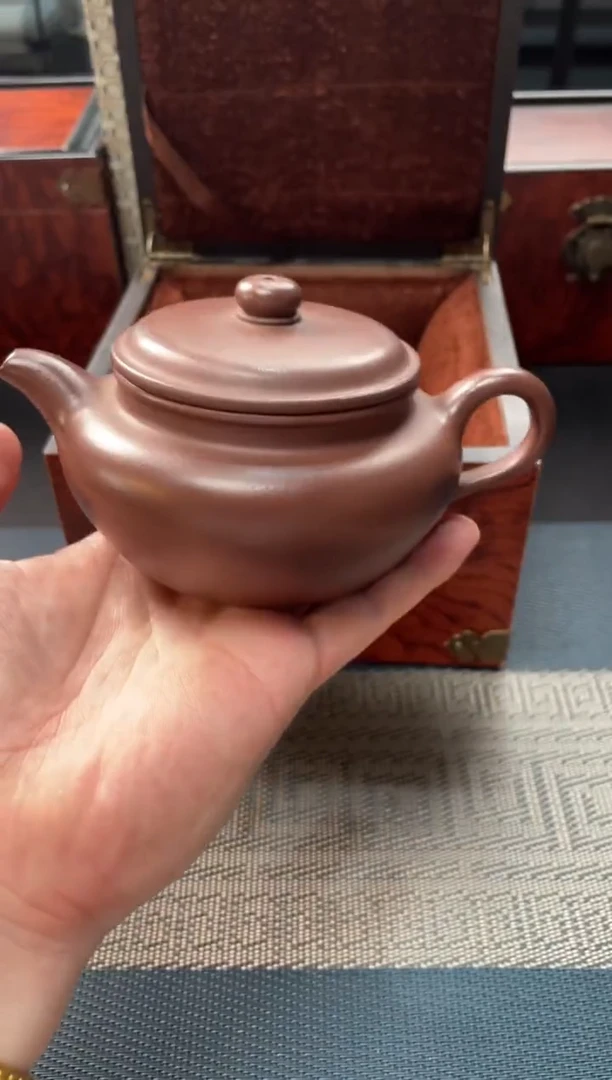 茶壶紫砂42 宜兴原矿紫砂
