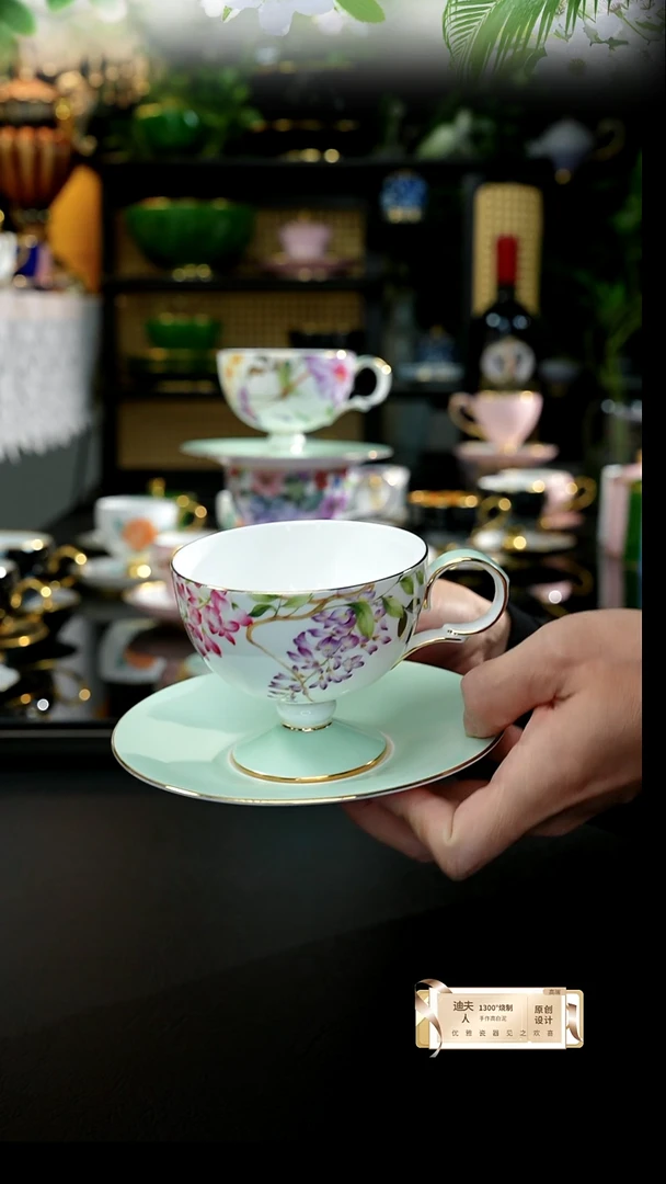 紫藤咖啡杯，，，，，，，，