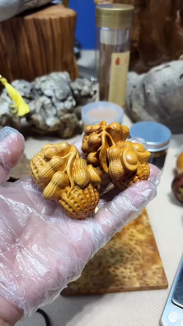 柏木（崖柏）南太行崖柏手把件有钱花22