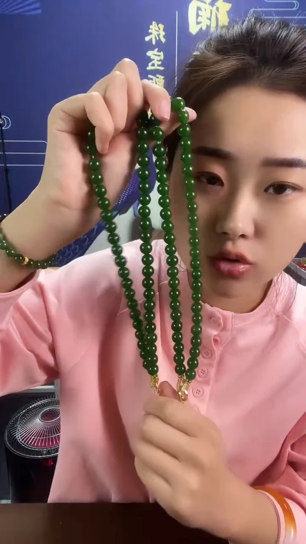 【闪购商品】蛇纹石玉xl未镶嵌项链