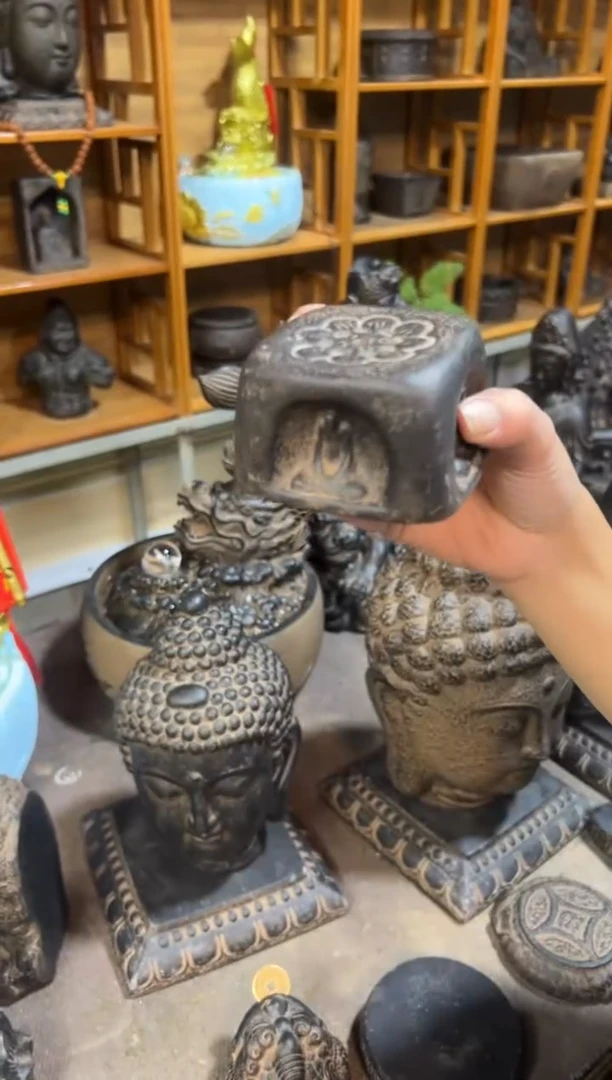 陶土【火山泥】四面佛香插