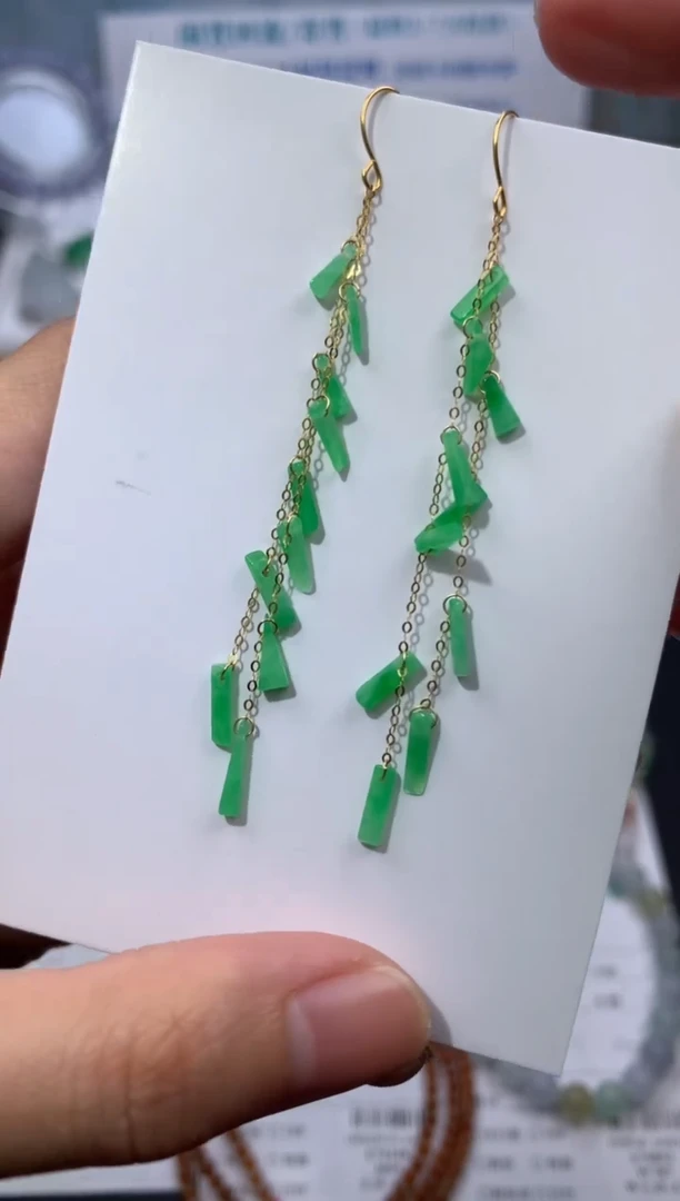 【闪购商品】定制翡翠18K金镶嵌模式推广期24小时鉴赏期