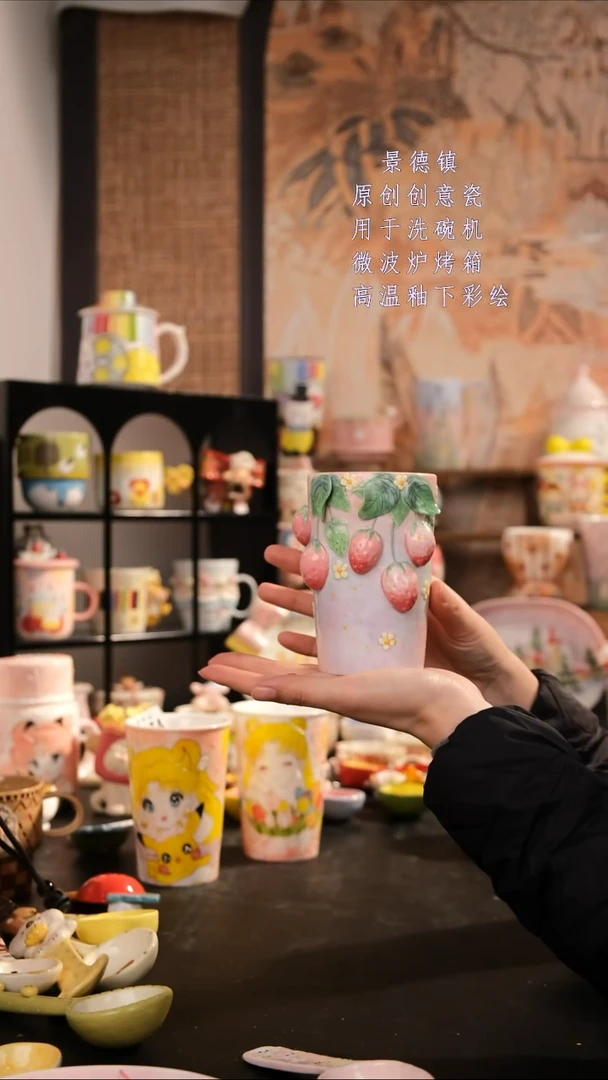 摆件陶旺的可以陶瓷设计师款