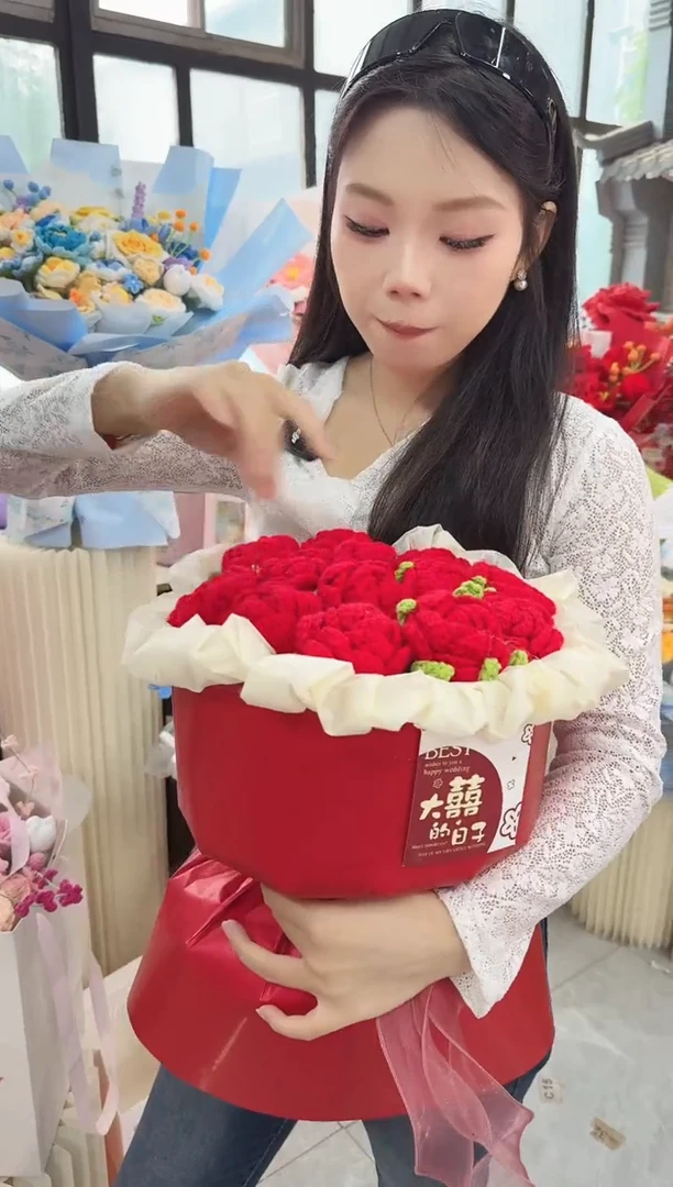 非遗手工定制花束，孤品清仓！！