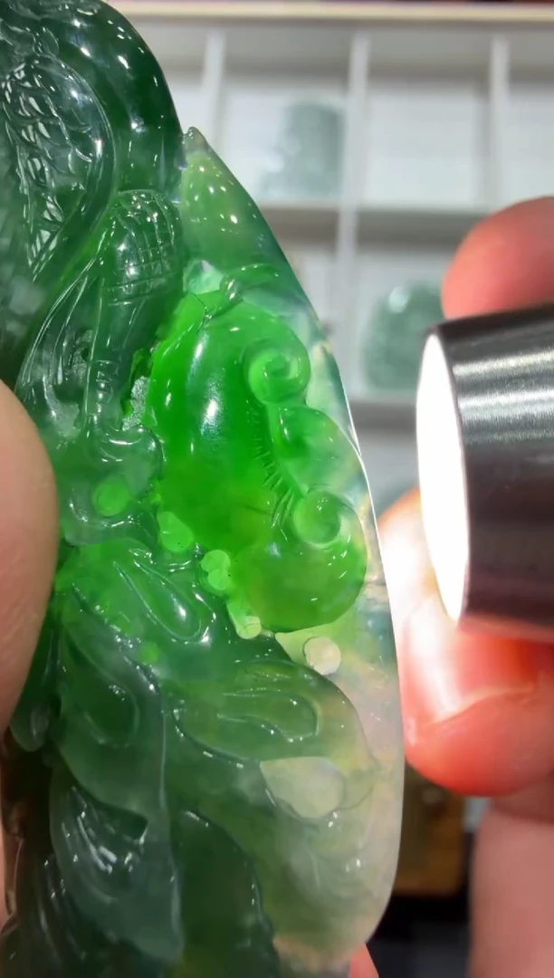 未镶嵌挂件翡翠A货翡翠多样性孤品