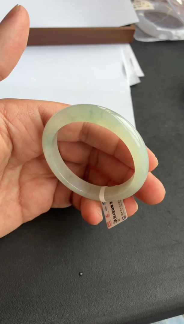 未镶嵌手镯翡翠15号54.1*47.5*9.8*7.8贵妃