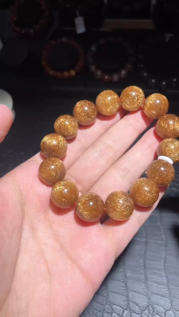 【闪购商品】水晶手链未镶嵌发晶单圈A61（多样性发其一）