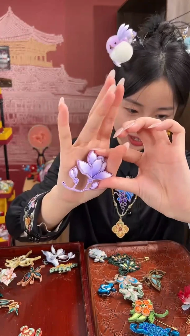 【闪购商品】刺绣苏绣世家非遗手工（胸针）