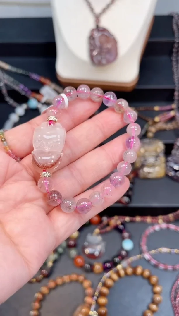 未镶嵌颈饰水晶【百晶灵儿】定制款