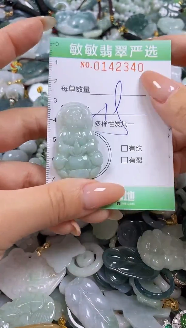 【闪购商品】翡翠未镶嵌颈饰闪购0142340多样性发其一